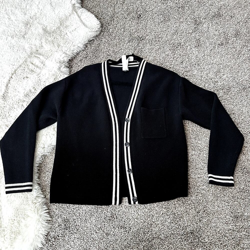 Alo Yoga Tennis Club Sweater Knit Cardigan Size Small